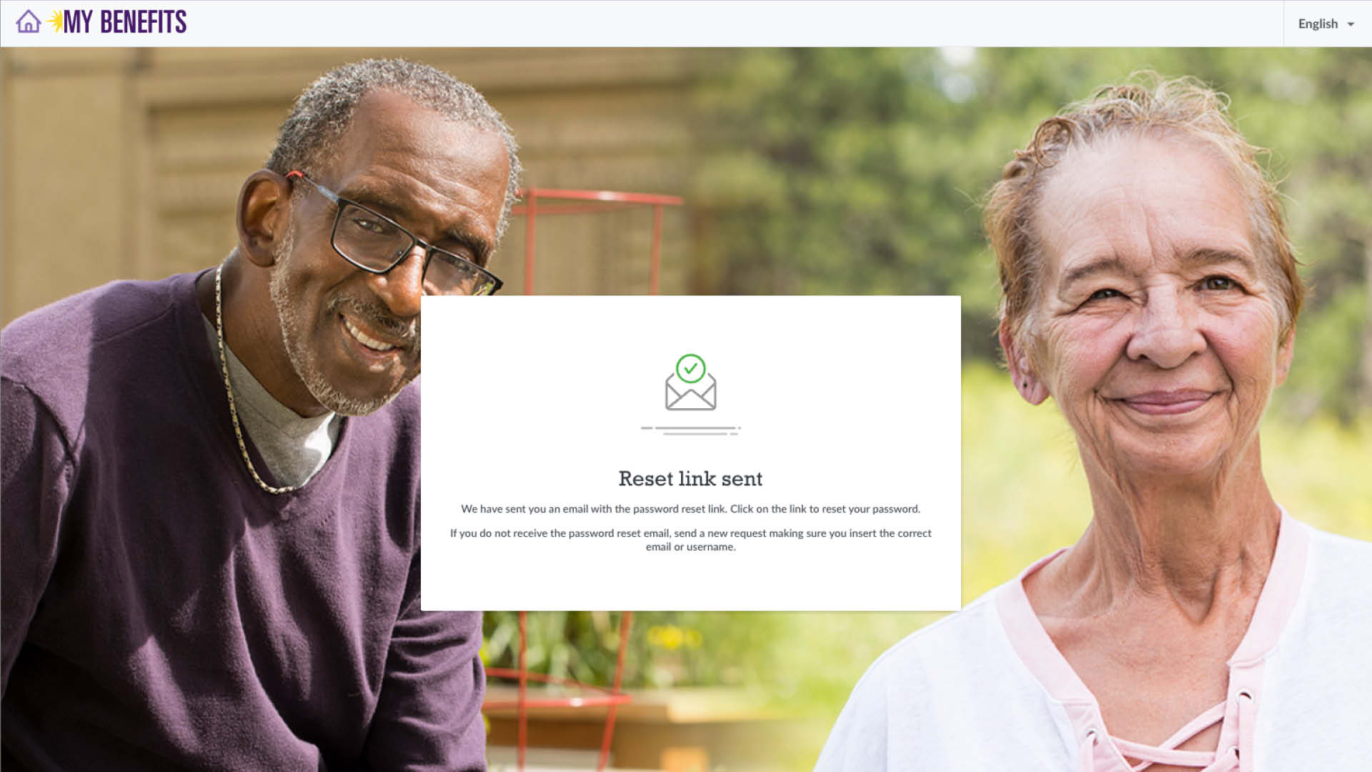 You will be sent an email with the subject line “New Password”. Click the link in the email.