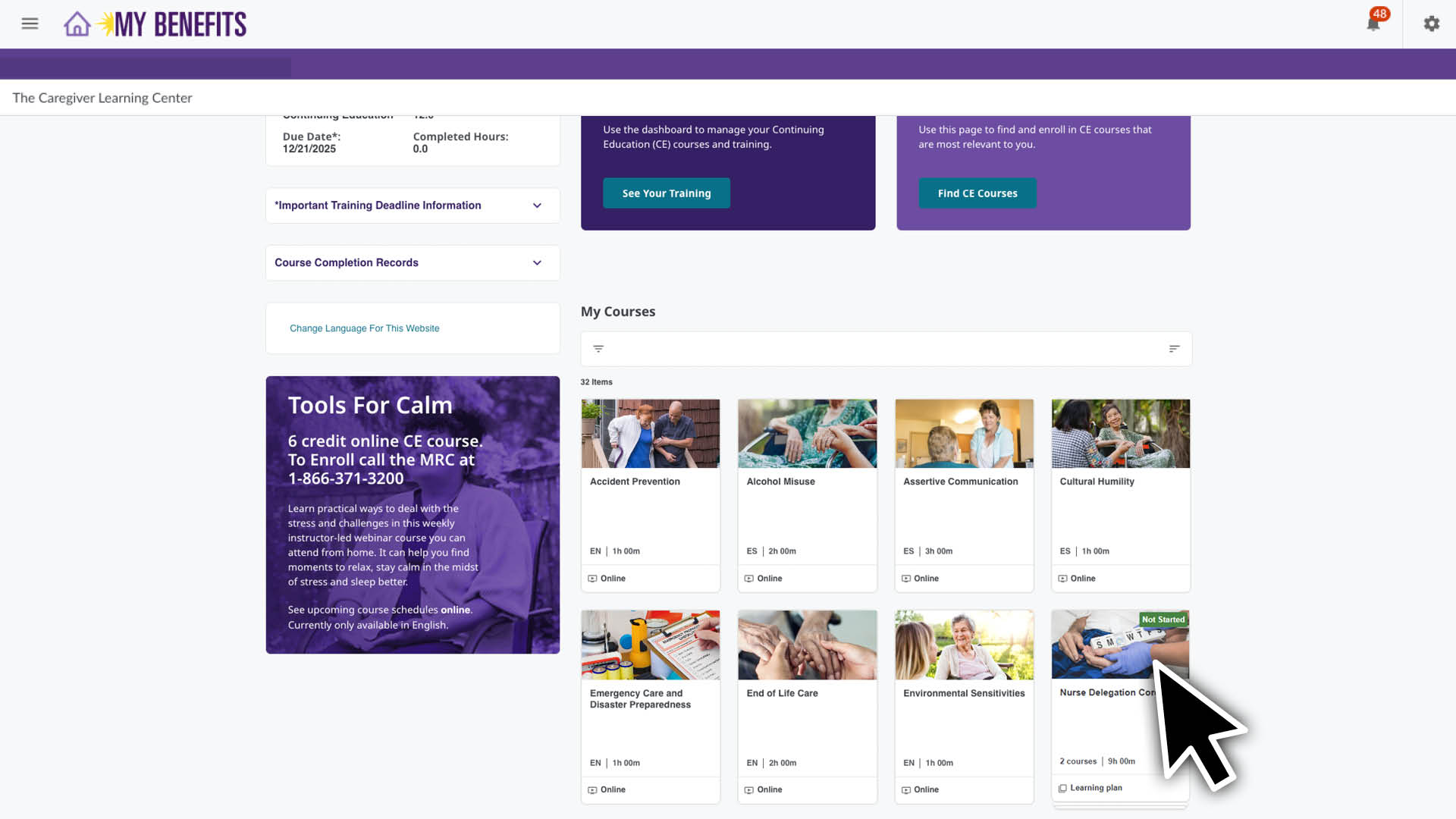 CGLC_Nurse Delegation_Dashboard